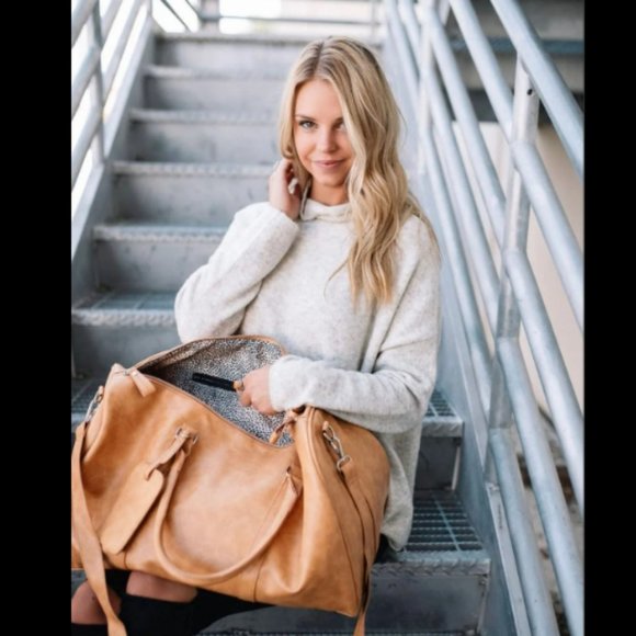 Weekender Bag - Camel - Picture 1 of 4